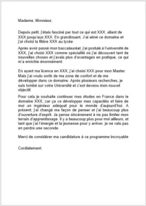 Lettre de motivation Parcoursup & Campus France : Exemples et Technique d'écriture - VisaYnou.com